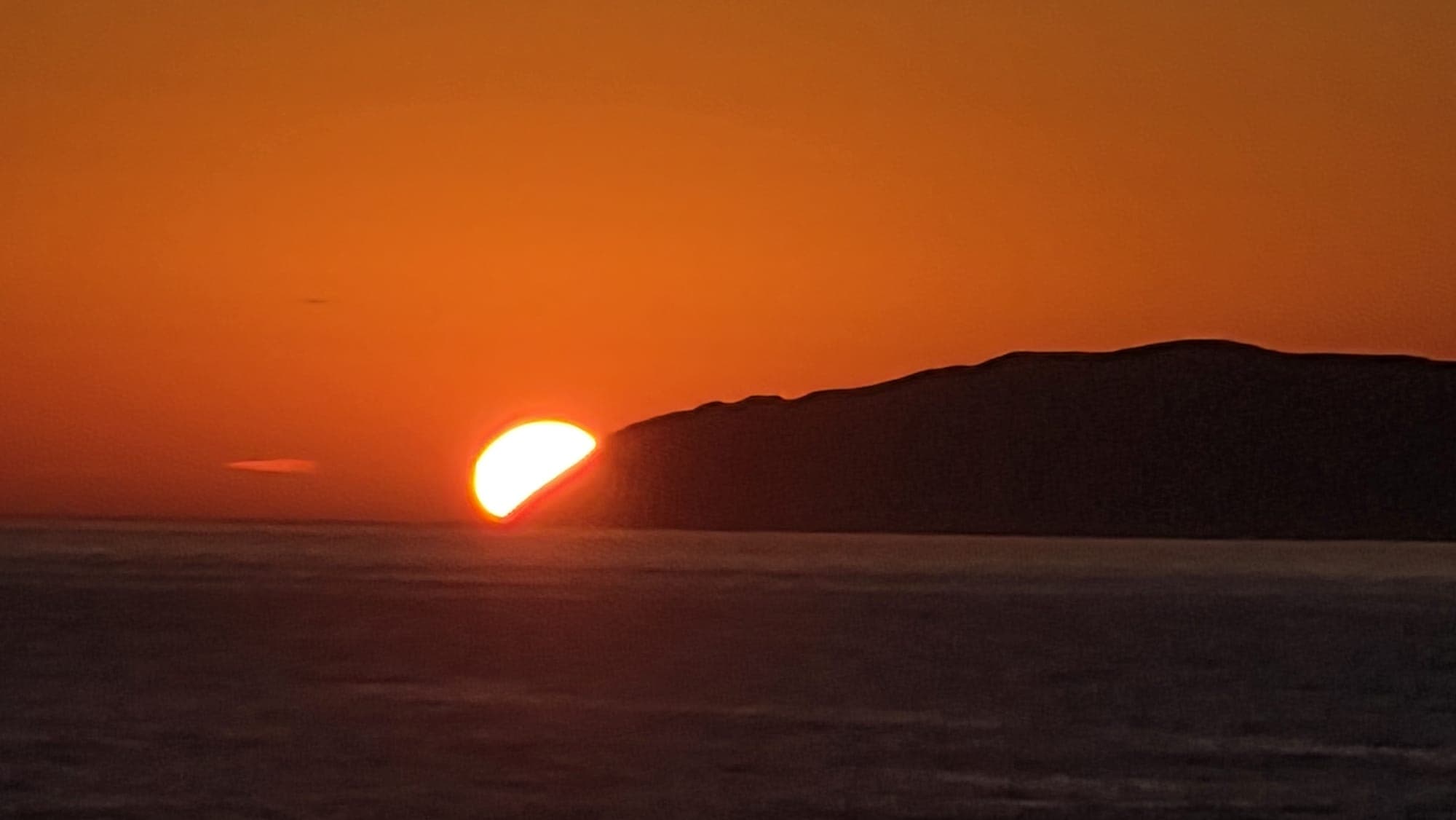 Golden hour at Baja Del Mar